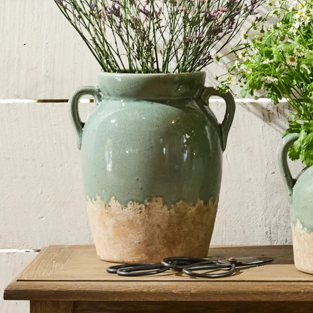 Varese Celadon Urn - Tall