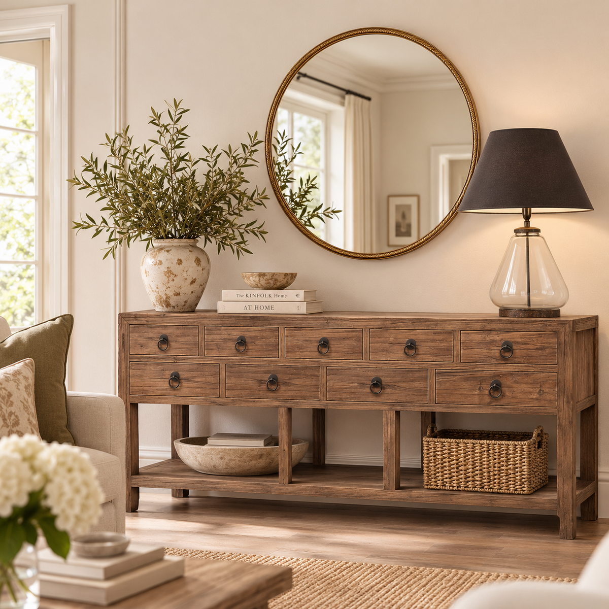 Miguel Natural Oak Sideboard | In Stock & Ready To Ship