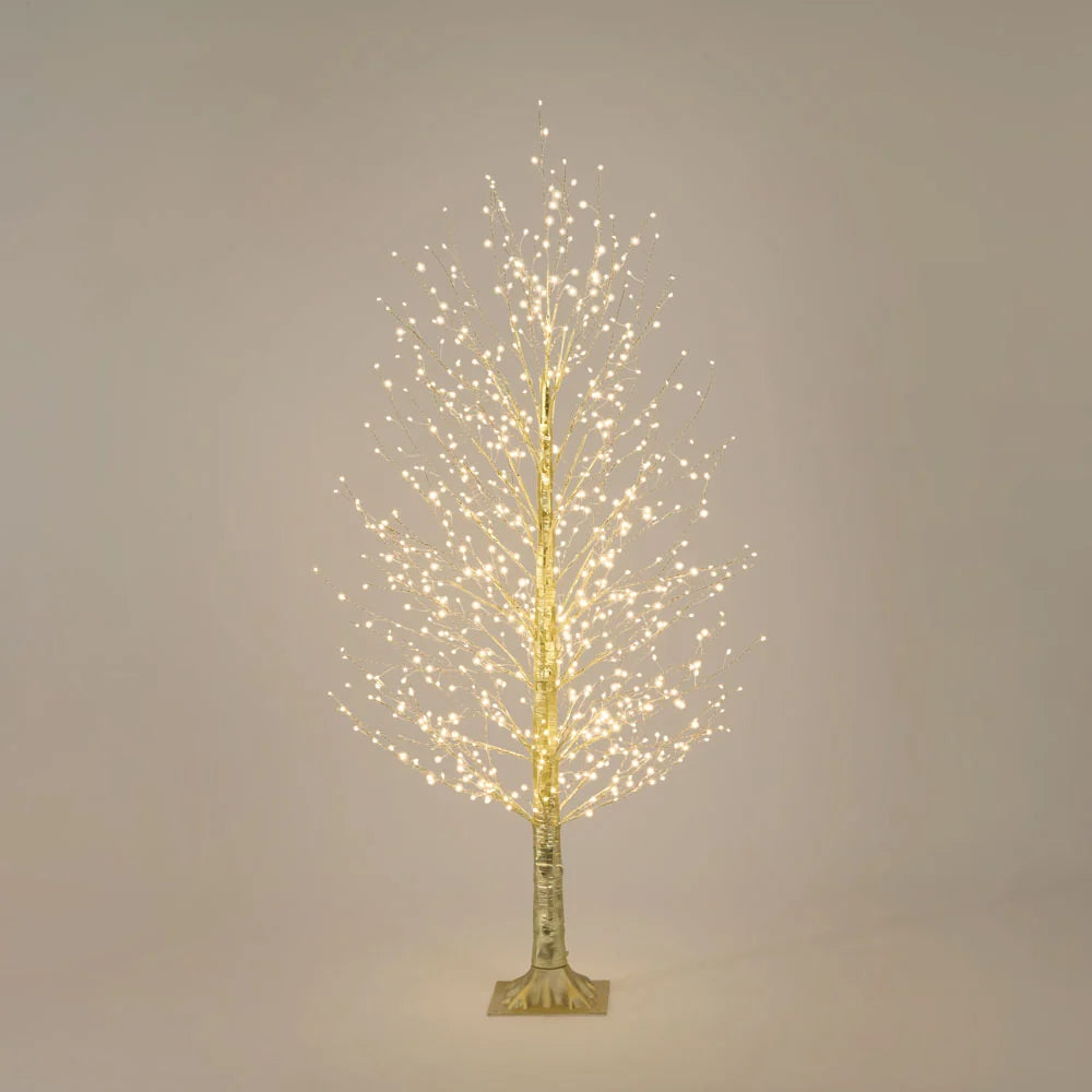 Maison de Noël Gold Forest Twinkling LED Christmas Tree |  150cm