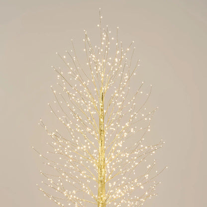 Maison de Noël Gold Forest Twinkling LED Christmas Tree |  150cm