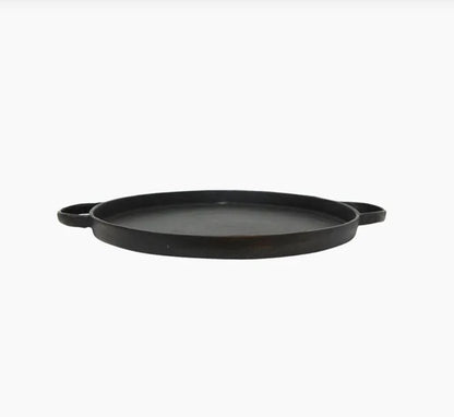 Balto Round Tray with Handles