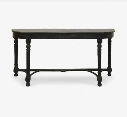 Gabrielle Black Timber Console Table | In Stock & Ready To Ship