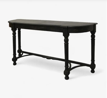 Gabrielle Black Timber Console Table | In Stock & Ready To Ship