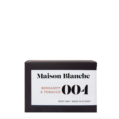 004 Bergamot & Tobacco Body Bar