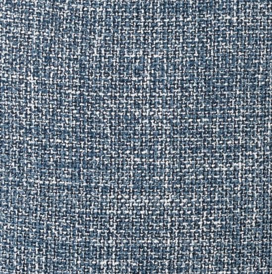 Emile Blue Ocean Texture Fabric Lumbar Cushion – 37cm x 57cm