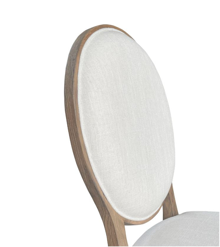 Carribbean Round Back Dining Chair - Natural