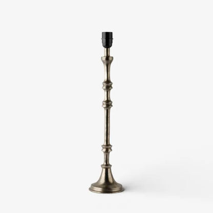 Chelsea Antique Silver Lamp Base - Arriving July