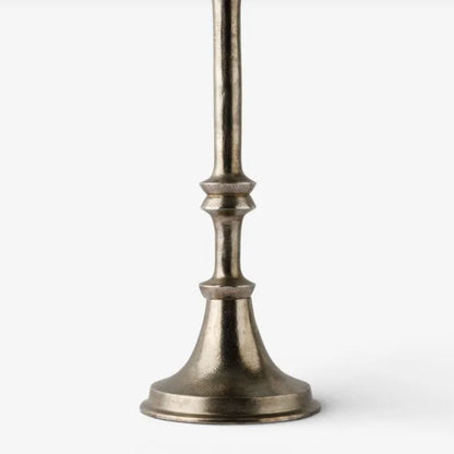 Chelsea Antique Silver Lamp Base - Arriving July
