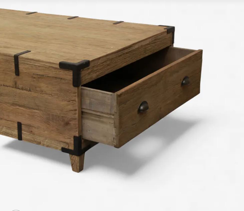 Baldwin Reclaimed Coffee Table - Pre Order