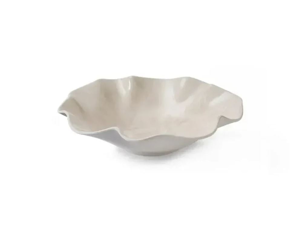Ivory Melamine Dip Bowl