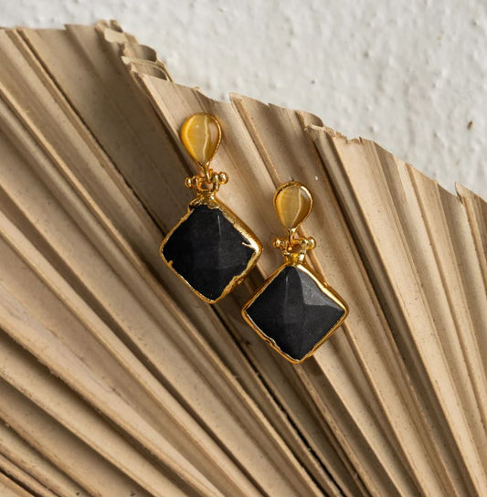 Ahu Triple Drop Earrings