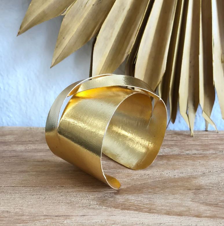 Eris Gold Bracelet Cuff