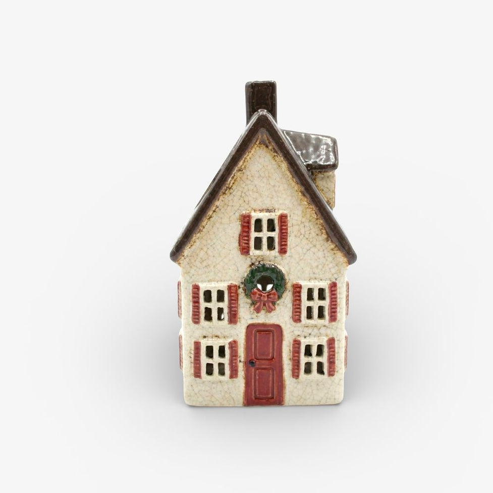 Nordgard Tall Villa with Bow Wreath styled