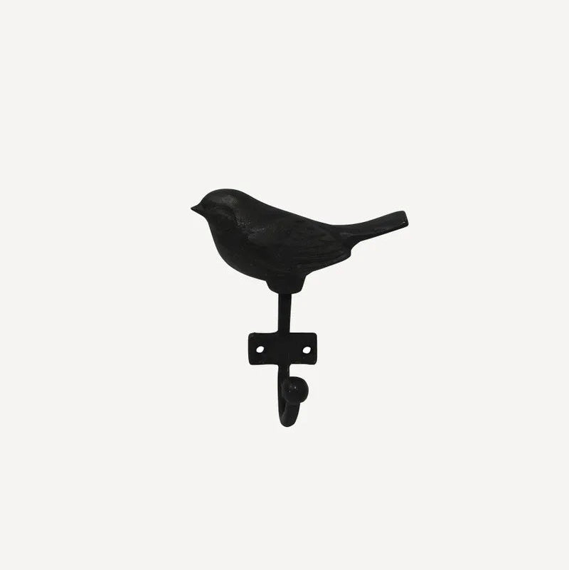 bird hook on white background
