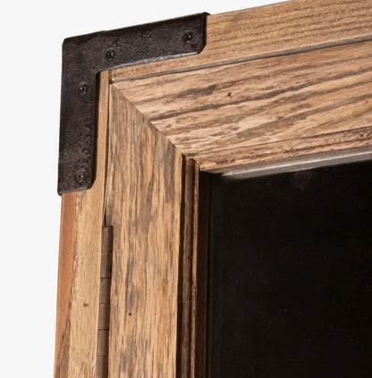 Baldwin Oak & Glass Bookcase Cabinet | Pre Order Now |  Arriving Mid October