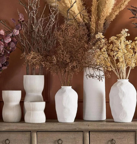 Dried Look Grass Seed Stem - 75cm