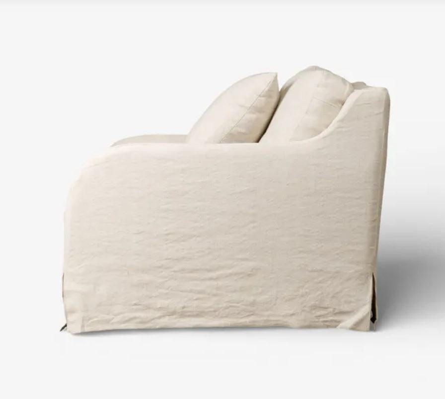 Hastings Slip Cover Armchair  -  In Stock & Ready To Ship