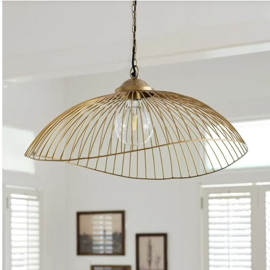 Havana Antique Brass Iron Pendant