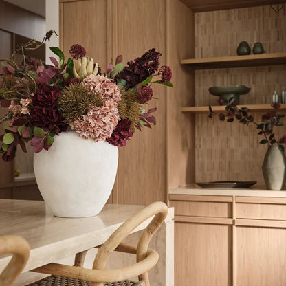 Hydrangea Stem  - Coffee 47cm