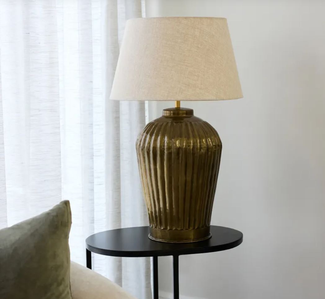 Kochi Ribbed Lamp Base - Pre Order