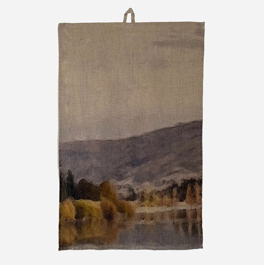 Lake Hayes 100% French Linen Tea Towel