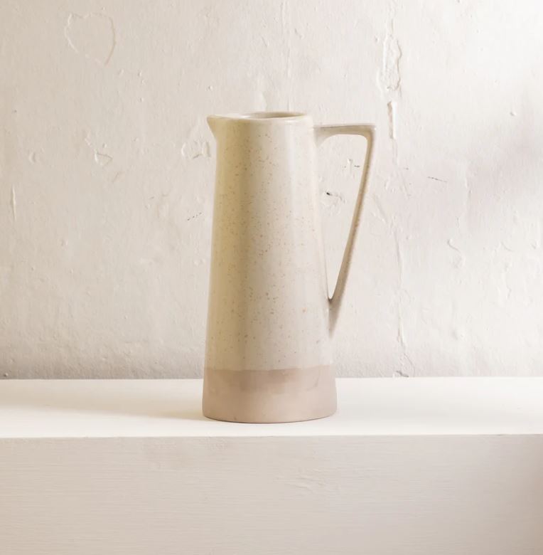 Sana Ceramic Jug - Cream
