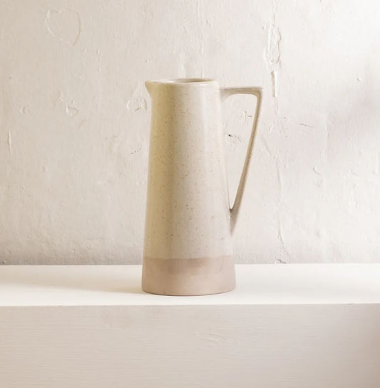 Sana Ceramic Jug - Cream