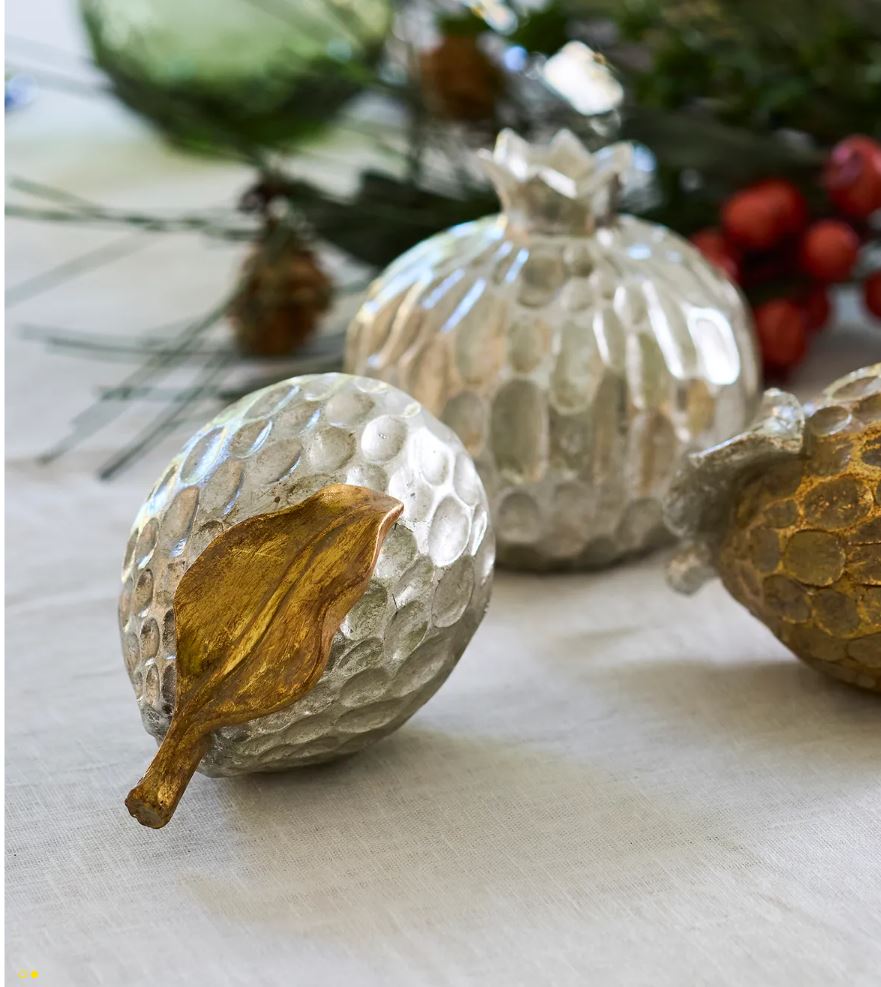 Silver & Gold Decorative Lemon
