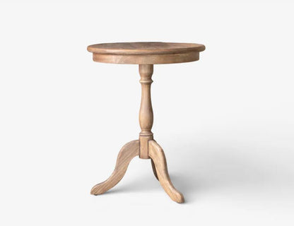 Fleur Old Elm Side Table | In Stock & Ready To Ship