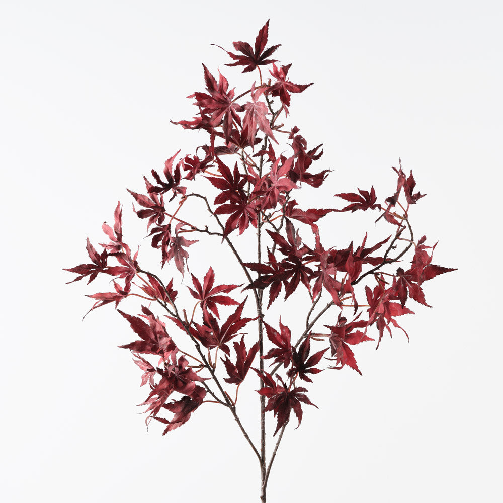 Burgundy Japanese Maple Leaf Spray