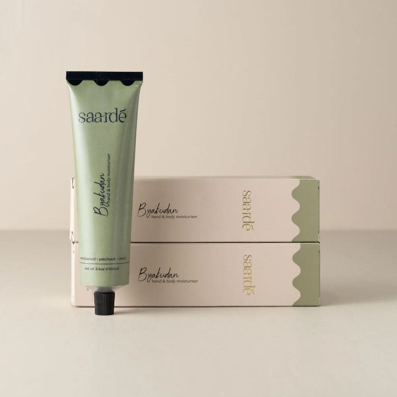 Saardé Hand & Body Moisturiser 100ml - Byakudan