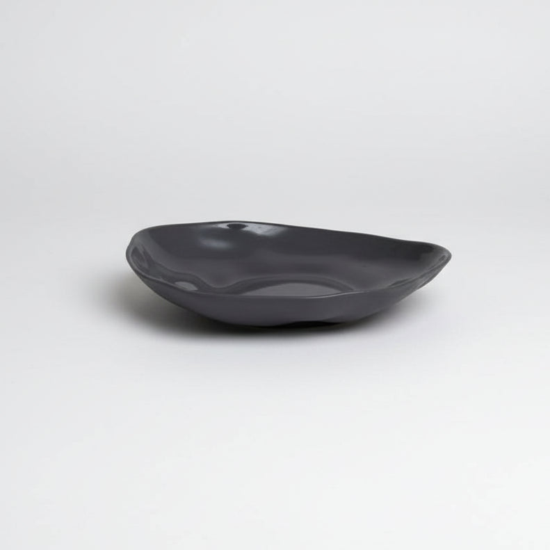 Amai Ceramic Plate/Saucer - Charcoal
