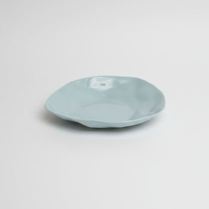 Amai Ceramic Plate/Saucer - Light Blue