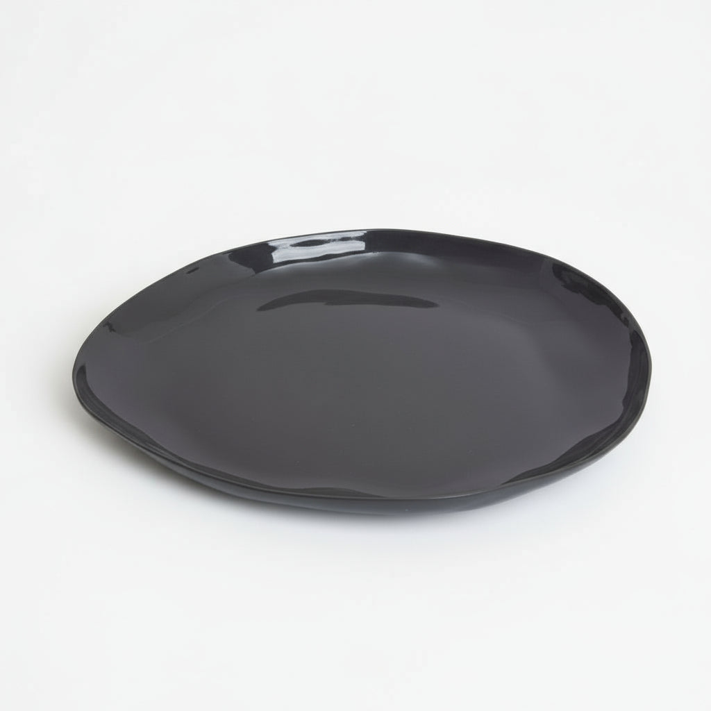 Amai Ceramic Platter - Charcoal