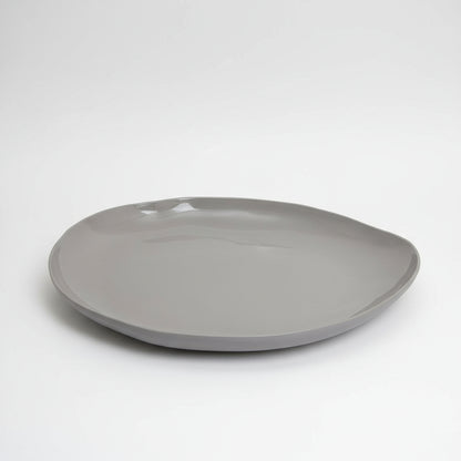 Amai Ceramic Platter - Light Grey