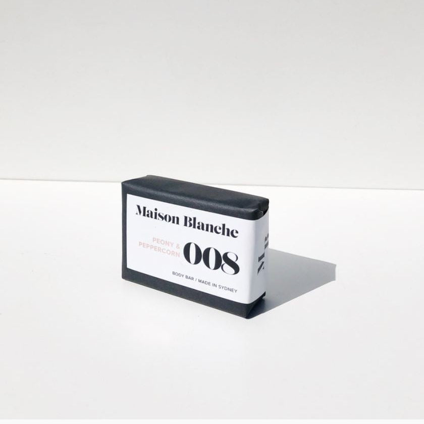 Maison Blanche product packaging on a white background