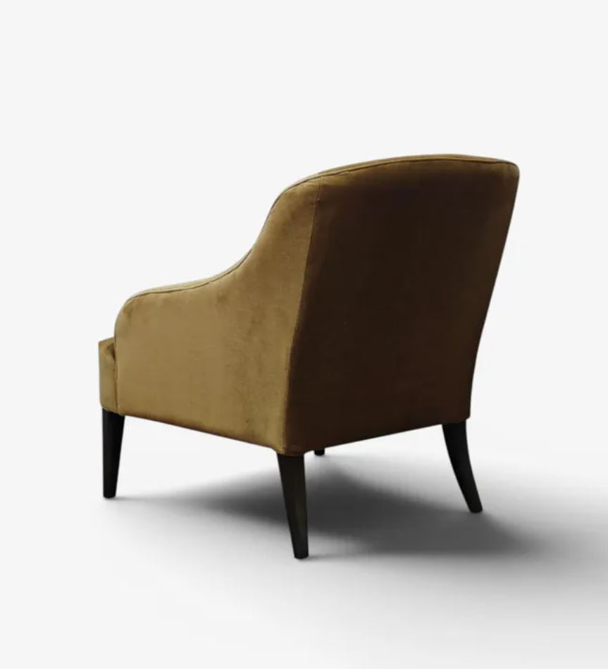 Luna Velvet Armchair - Tan - Pre Order
