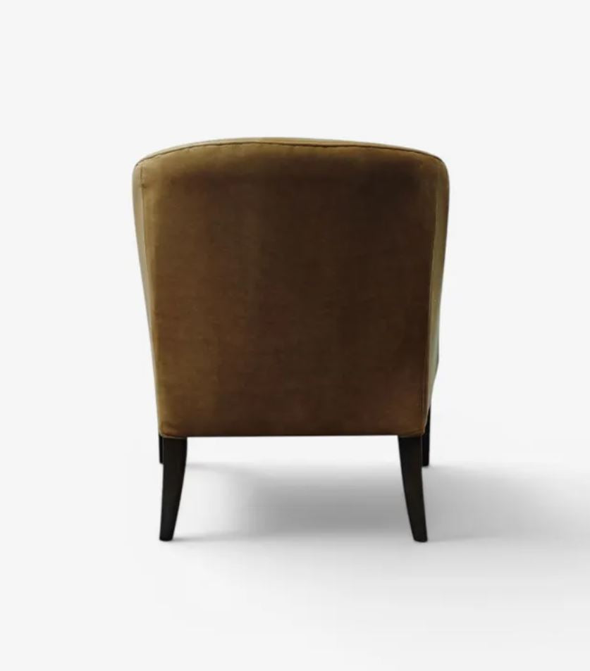 Luna Velvet Armchair - Tan - Pre Order