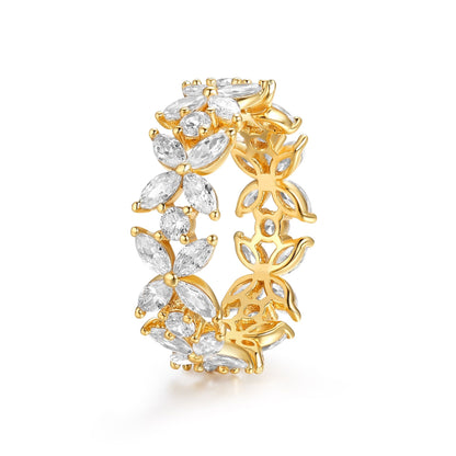 Victoria Floral Statement Ring