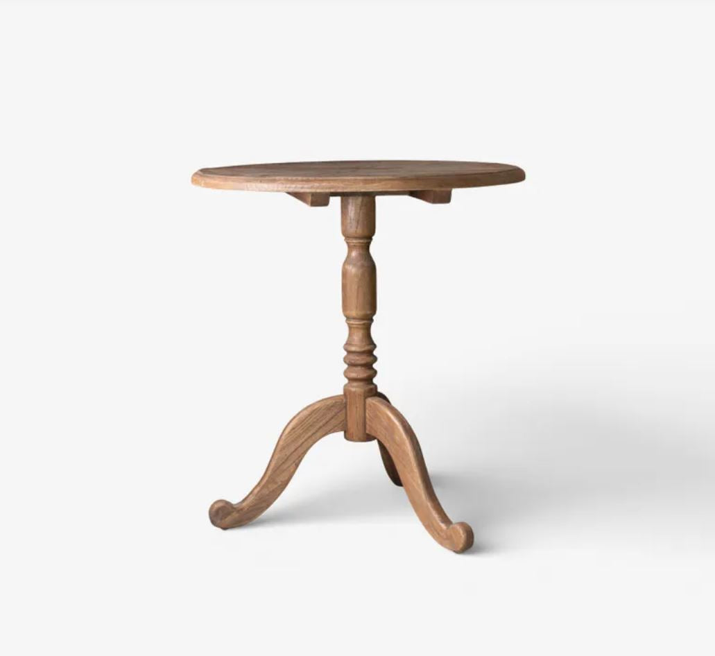 Madeleine Elm Side Table | In Stock & Ready To Ship