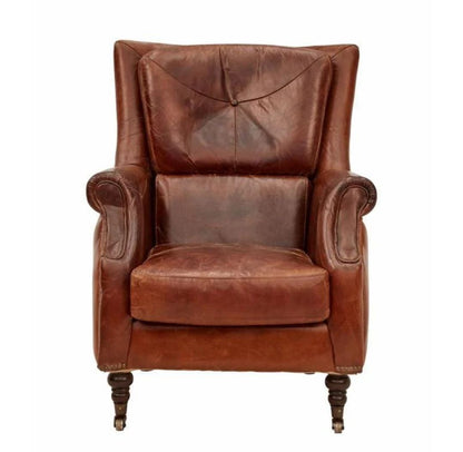 Winston Aged Leather Armchair - Pre Order