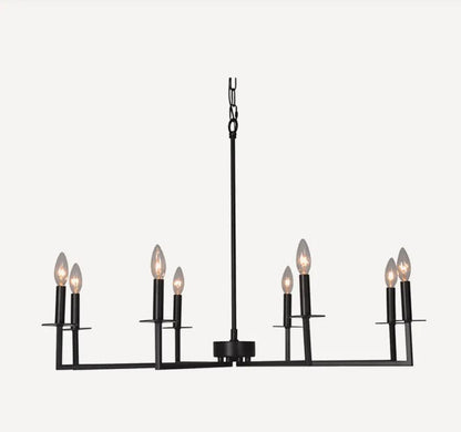 Winston Black Iron Chandelier | In Stock & Ready To Ship