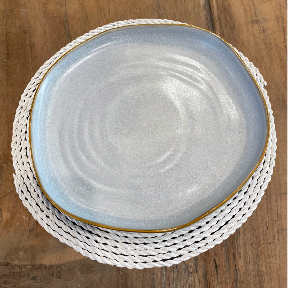 White Twisted Pandan Placemat HOME by MB