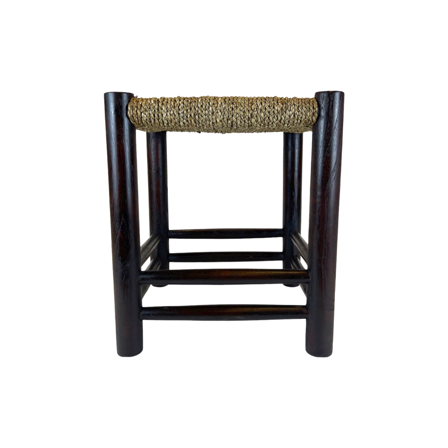 A touch of texture gives the Limonges Stool a casual aesthetic to complement its French country farmhouse style. Crafted with a teak frame and topped with a woven seagrass seat, this stool is a versatile piece to style a living room or kitchen. Side