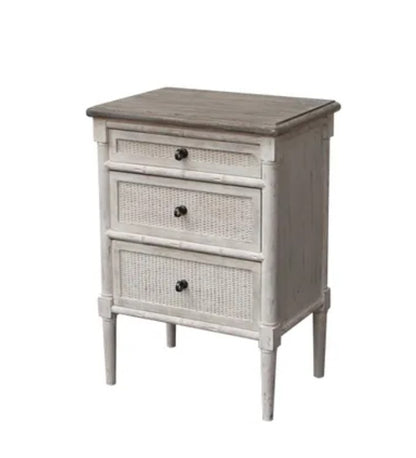Eloise 3 Drawer Bedside Table - Pre Order