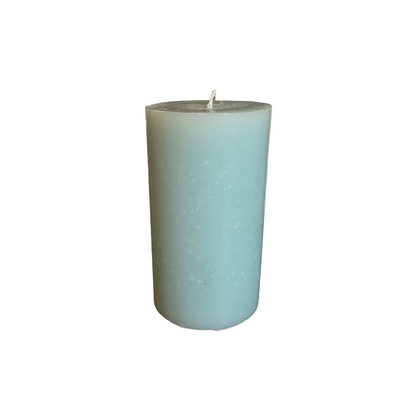 Pillar Candle - Duck Egg Blue Medium