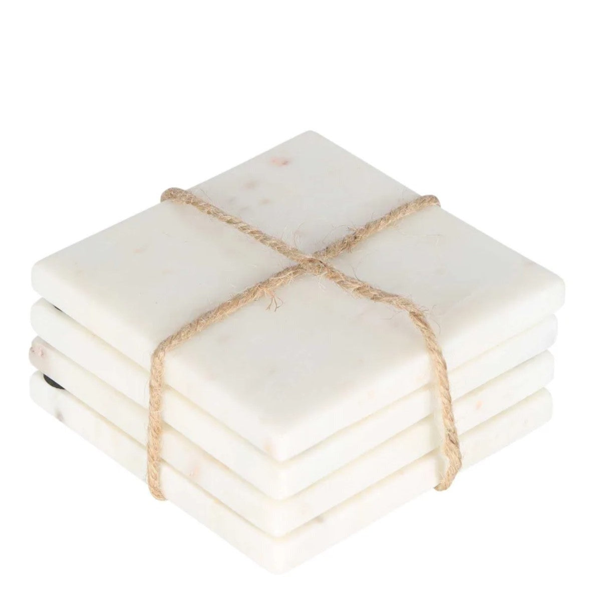 Sophisticated and elegant, our Marble Square Coasters protect your surfaces while adding a layer of chic style.