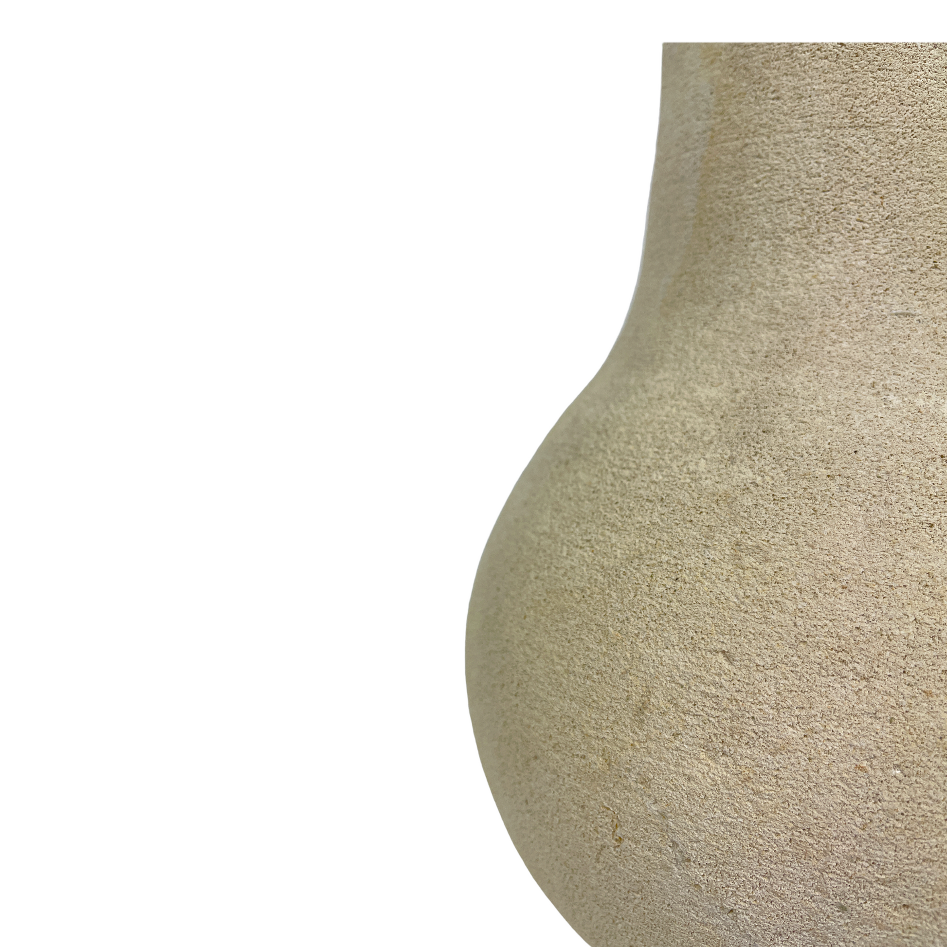 Lovingly hand-carved by artisans, our Lugo Stone Vase is a unique piece which will enhance any setting.