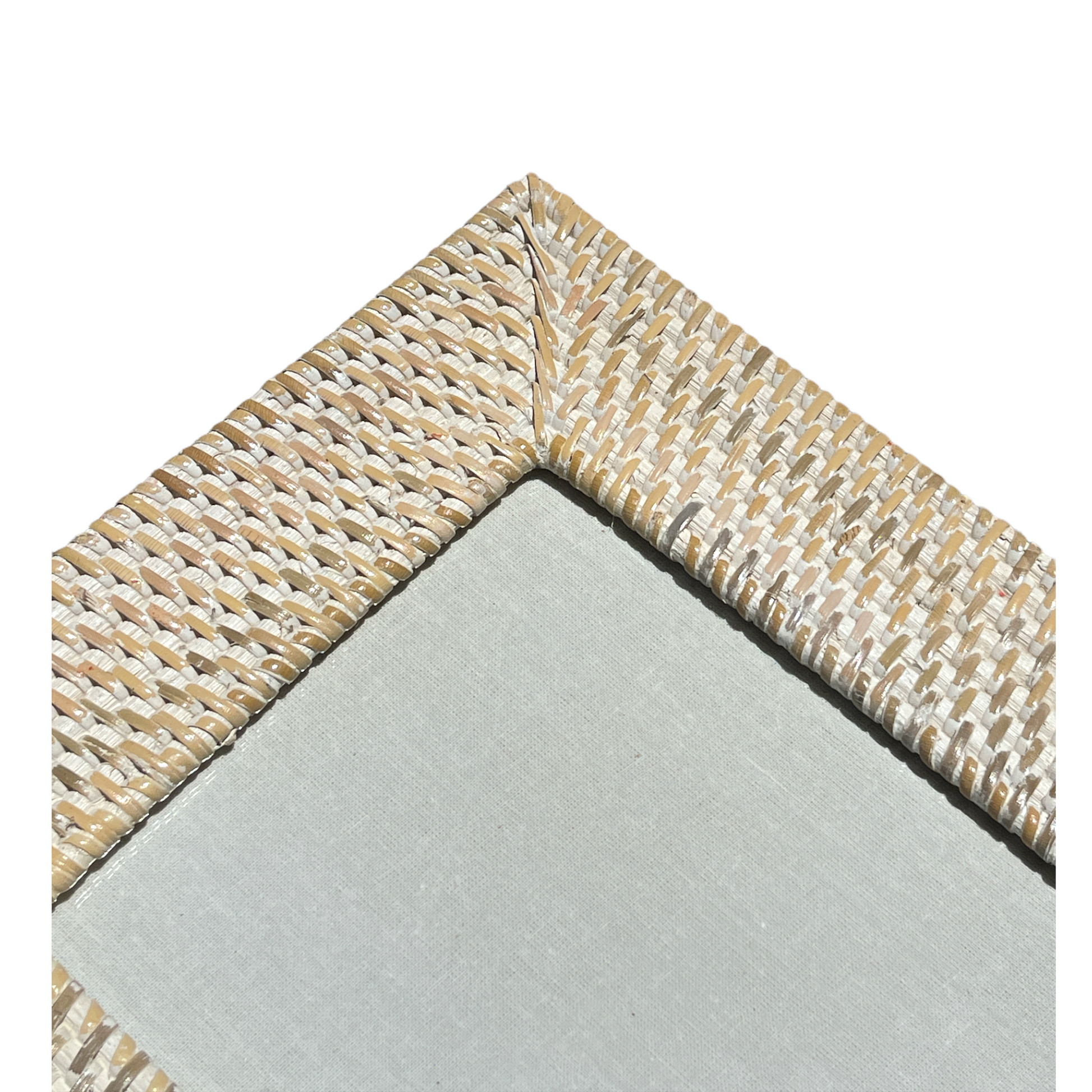 Lovingly handwoven our Whitewashed Rattan Photo Frames encases your favourite memories with natural warmth. This frame takes centre stage with its unique look and feel, adding an abundance of character to your side table or nightstand.