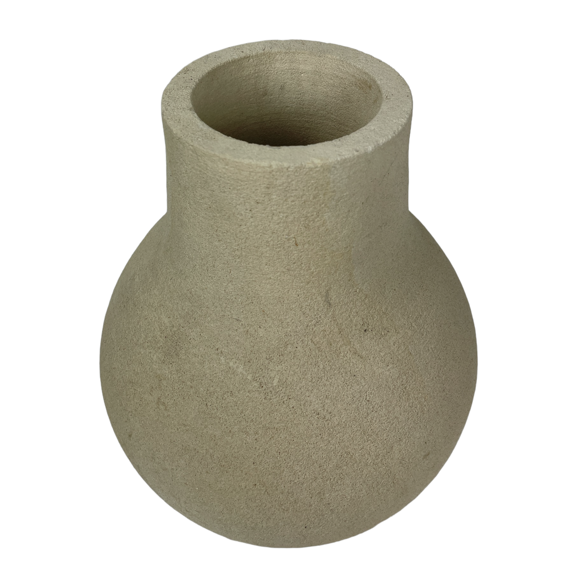 Lovingly hand-carved by artisans, our Lugo Stone Vase is a unique piece which will enhance any setting.